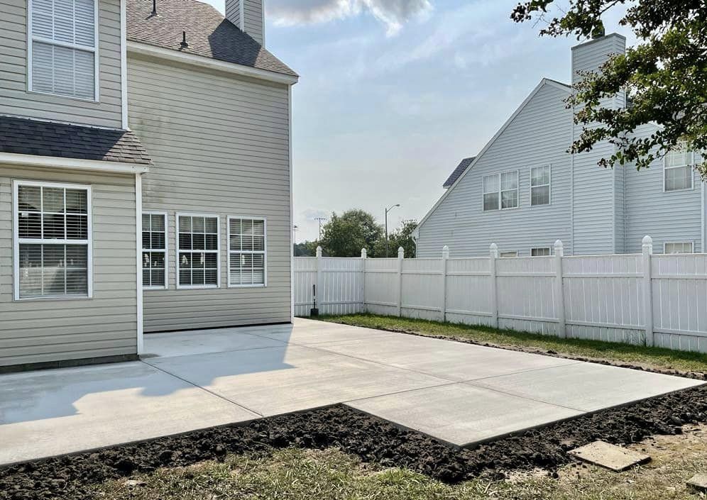 Concrete Patios in Hampton Roads - RC Concrete Concrete Patios in Hampton Roads - RC Concrete